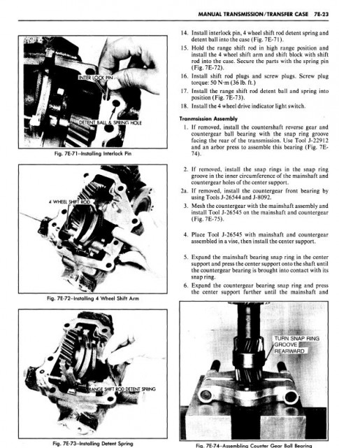 Manual Transfer Case 03 Detent.JPG